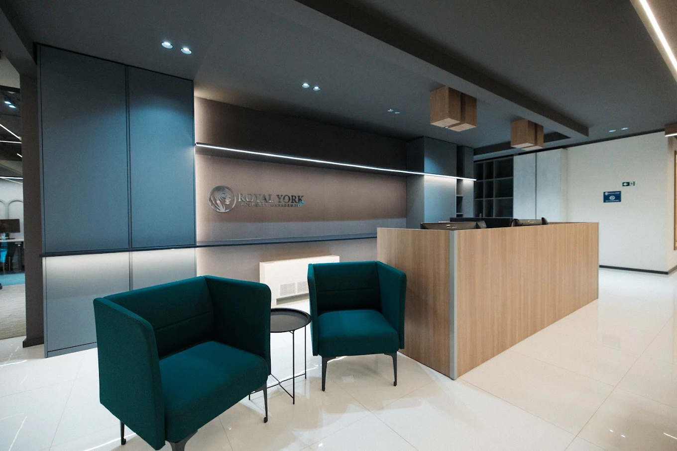 Royal York Property Management headquarters lobby